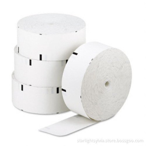 3-1/8 X 1, 960 Ft White ATM Paper Rolls